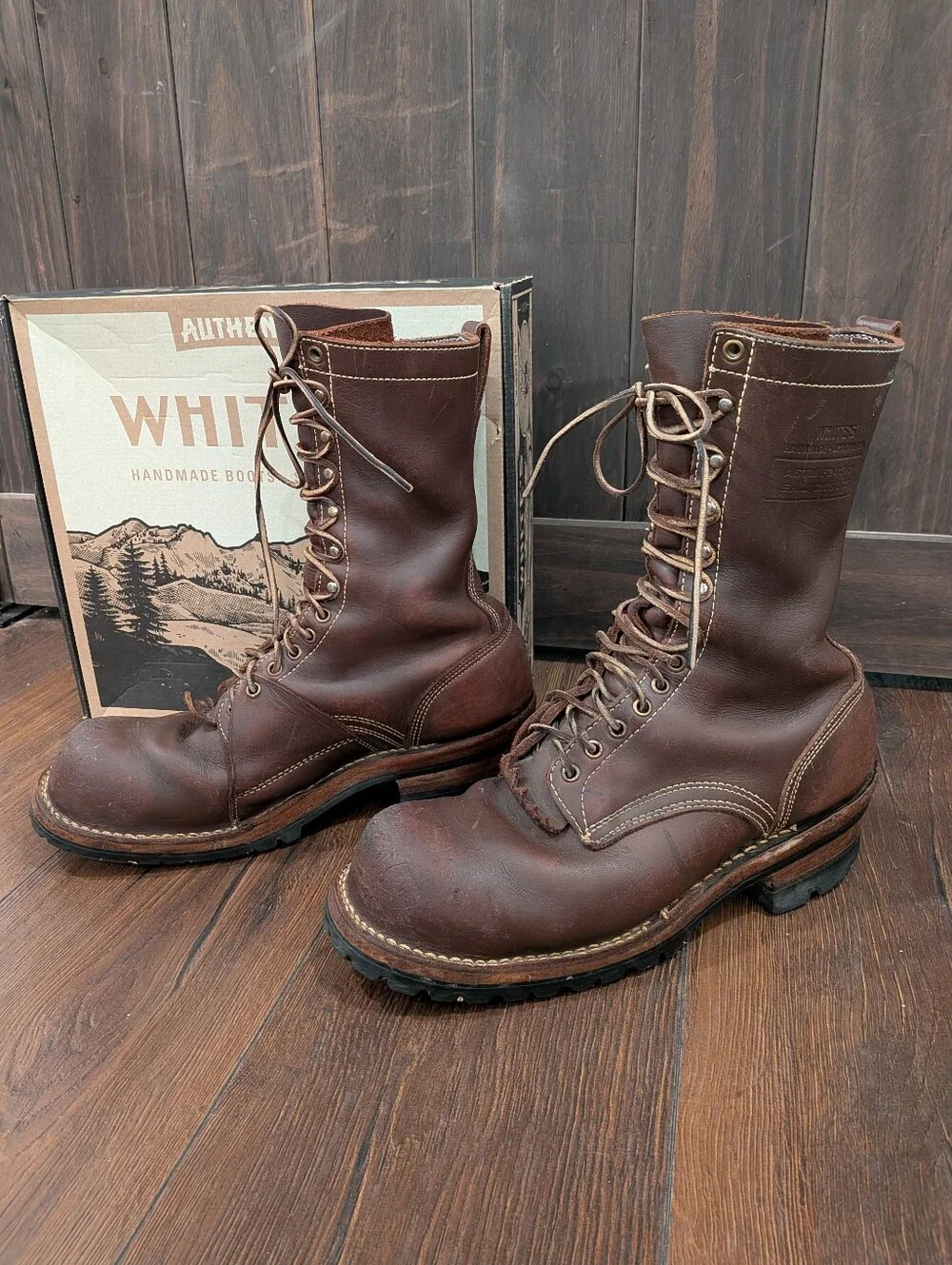 White’s Longliner heavy-duty work boots men’s size 11 D.